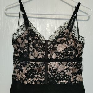 Gorgeous Express black lace jumpsuit